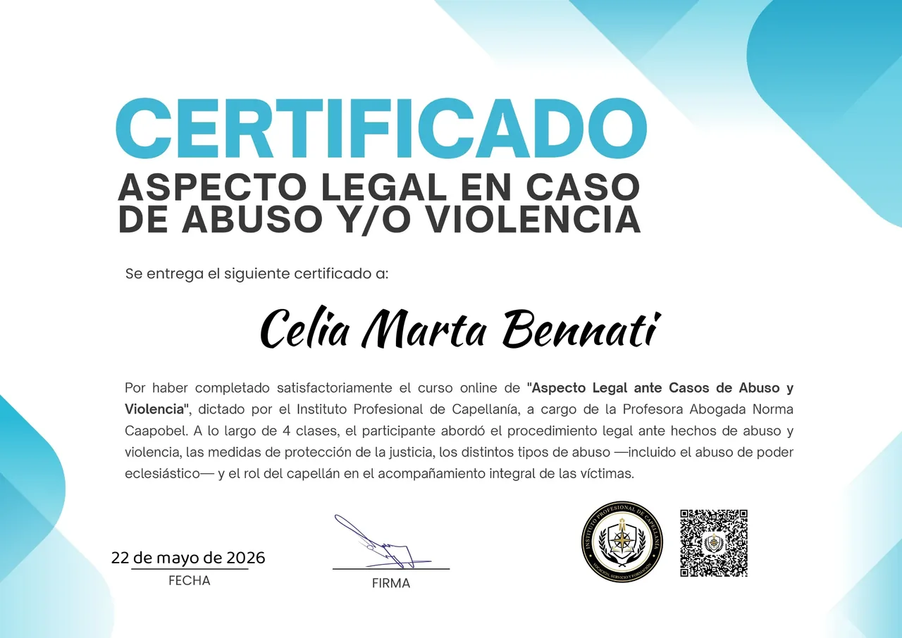 Aspecto Legal en Caso de Abuso y/o Violencia