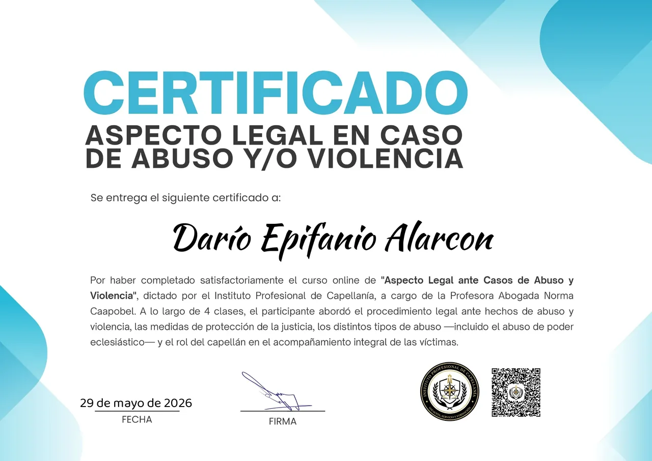 Aspecto Legal en Caso de Abuso y/o Violencia
